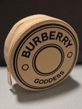 Burberry Zipped Around Cosmetic Pouch Cosmetic Bag
